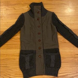 Anthropologie Hei Hei sweater coat/ jacket xs/0-2